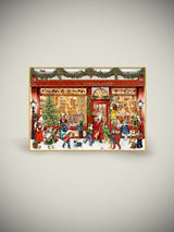 Mini Tarjeta de Adviento 'Escenas de Navidad' - Chocolatería