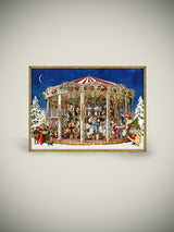 Mini Tarjeta de Adviento 'Escenas de Navidad' - Carousel