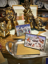 Mini Tarjeta de Adviento 'Escenas de Navidad' - Perros