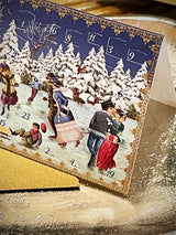 Mini Tarjeta de Adviento 'Escenas de Navidad' - Patinadores
