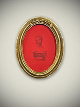 Miniatura Ovalada 'Busto Griego' - 10,5x8,5 cm