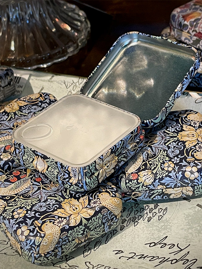 Cajita Pastillero 'Strawberry Thief' con Mints - William Morris