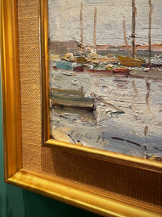 Oil on wood - 18.5x22.5 cm - Ramon Cortés Casanovas