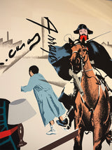 Numbered Serigraph 'Ramón Casas and Eduardo Arroyo as a Pretext' - Equipo Crónica