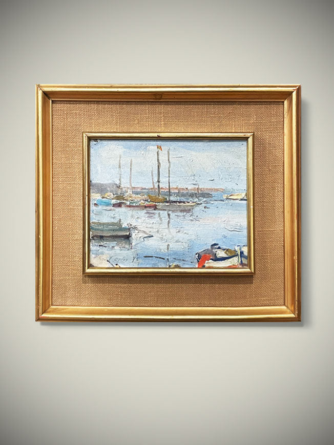 Oil on wood - 18.5x22.5 cm - Ramon Cortés Casanovas