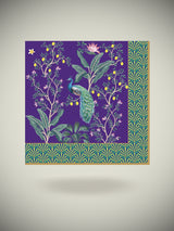 Pack de 20 Servilletas de Papel 'Imperial Peacock' - 33x33 cm