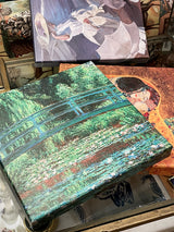 Pañuelo Estampado 'El Puente Japonés' 90x90 cm - Monet