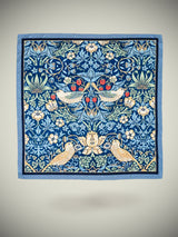 Pañuelo Estampado 'Strawberry Thief' 90x90 cm - William Morris