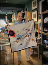 Pañuelo Estampado 'Composición VIII' 90x90 cm - Kandinsky