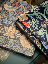 Pañuelo Estampado 'Strawberry Thief' 90x90 cm - William Morris