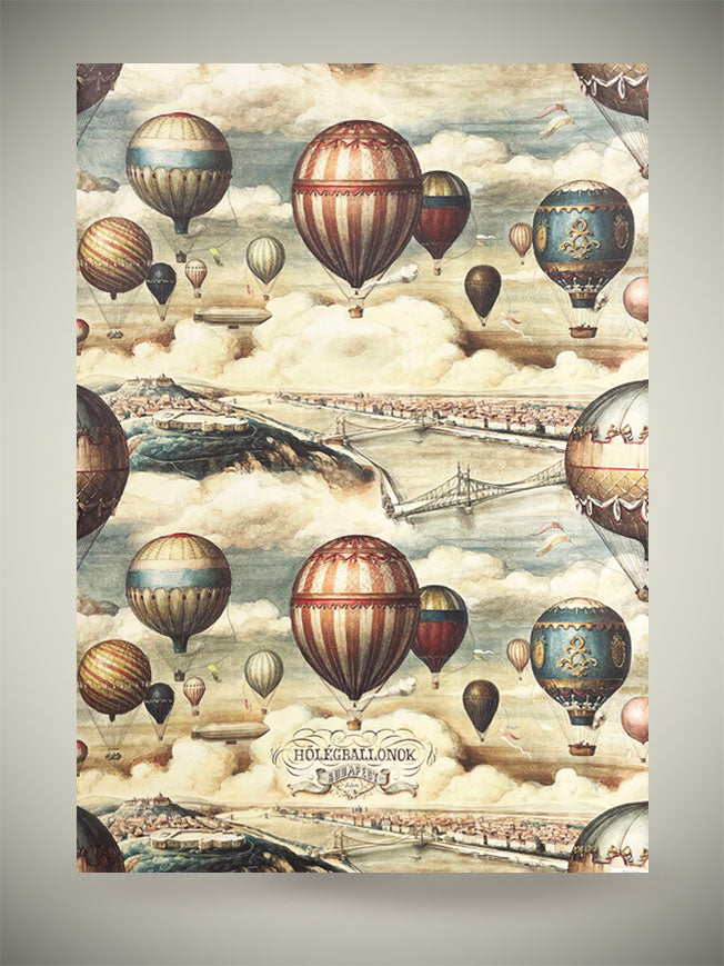 Wrapping Paper 'Balloons' - 100x70 cm