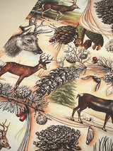 papel-de-navidad-ciervos-en-el-bosque