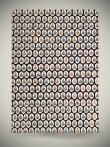 Christmas Paper Roll 'Christmas Trees Collage' - Caroline Gardner - 5 Meters