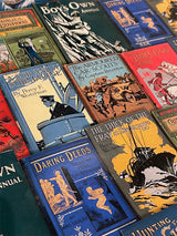 Wrapping Paper 'Vintage Books' - 70x50 cm