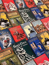Wrapping Paper 'Vintage Books' - 70x50 cm