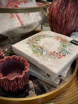 Pack de 20 Servilletas de Papel 'Festive Wreath' - 33x33 cm