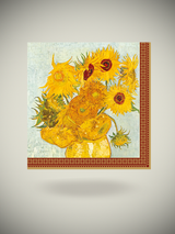 Pack de 20 Servilletas de Papel 'Van Gogh' - 33x33 cm