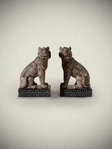 Pair of Tiger Bookends 'Jungle'