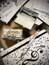 Pastillero 7 Días Estampado 'Música II'