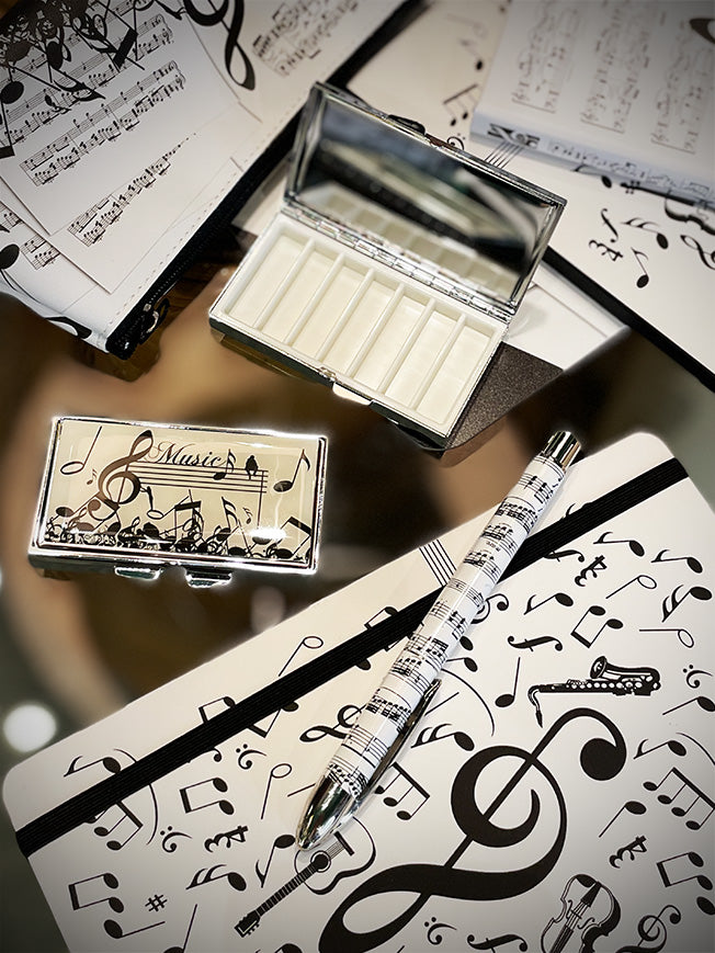 Pastillero 7 Días Estampado 'Música II'