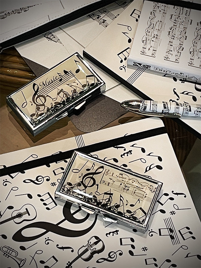 Pastillero 7 Días Estampado 'Música II'