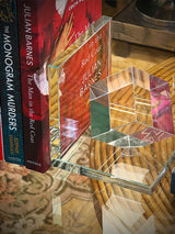 Pieza Sujeta Libros de Cristal 'Déco' - Transparente