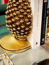 pineapple-shape-golden-book-ends
