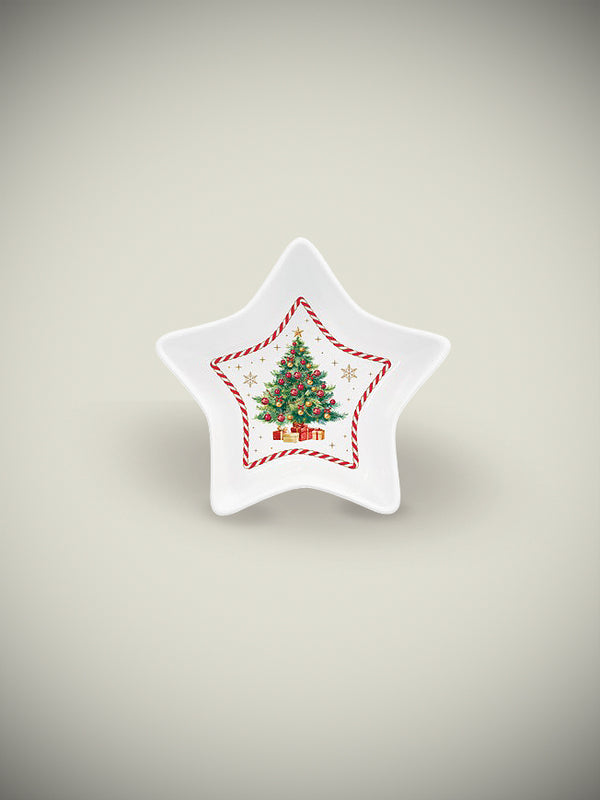 Bol Estrella de Porcelana 'Christmas Tale'