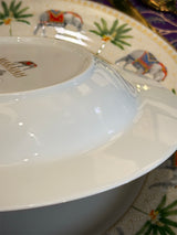 Plato Hondo de Porcelana 'Marajah'