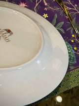 Plato Llano de Porcelana 'Marajah'