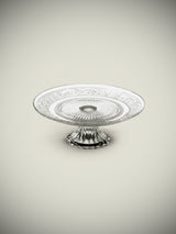 Plato para Tarta de Cristal 'Fleur' - Mediano