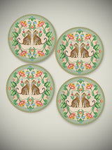 Set de 4 Platos de Postre 'Jungle Vibes'