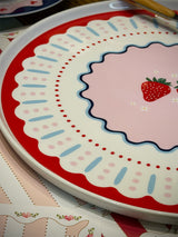 Plato de Tarta de Porcelana 'Fruit Mania'