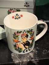 Taza Mug de Porcelana 'Frida & Friend'