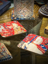 Set de 6 Posavasos 'La Dama y El Unicornio' - Musée de Cluny