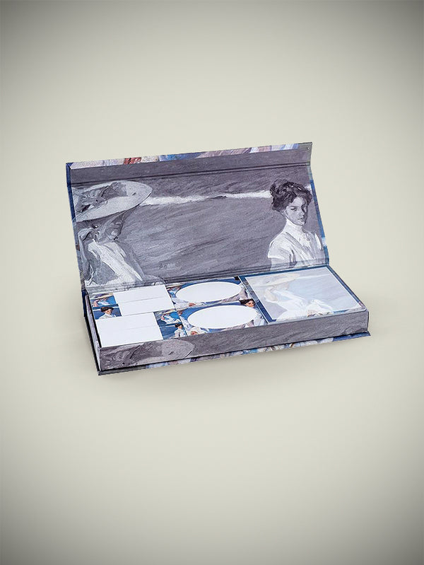 Caja de Notas Adhesivas 'Paseo a Orillas del Mar' - Sorolla