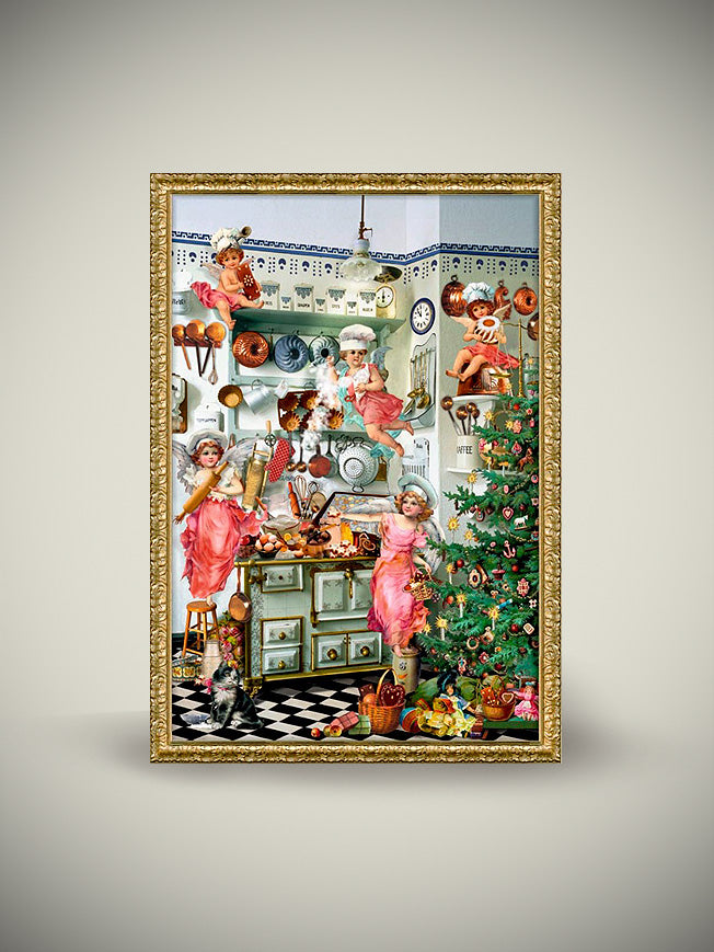 Tarjeta Calendario de Adviento 'Cocina de Navidad'