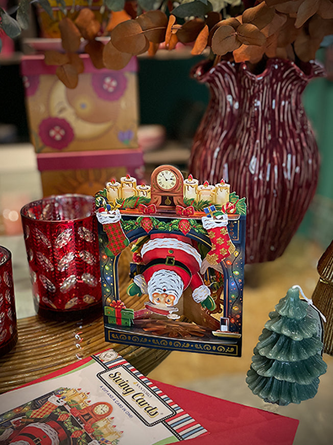 Tarjeta Swing de Navidad 'Father Christmas'