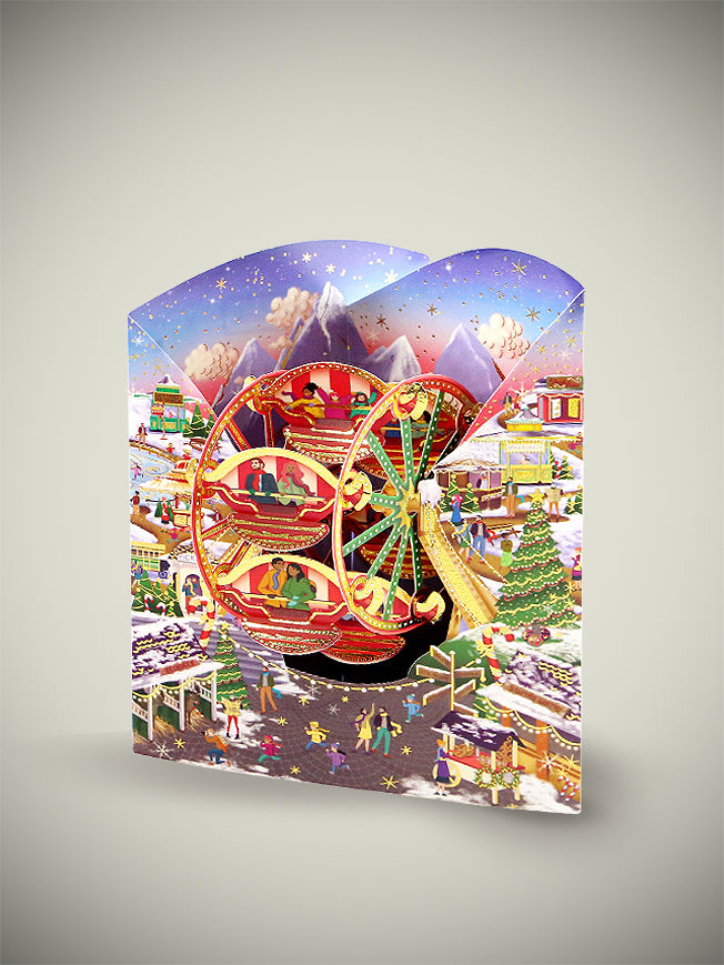 Tarjeta Swing de Navidad 'Christmas Market'