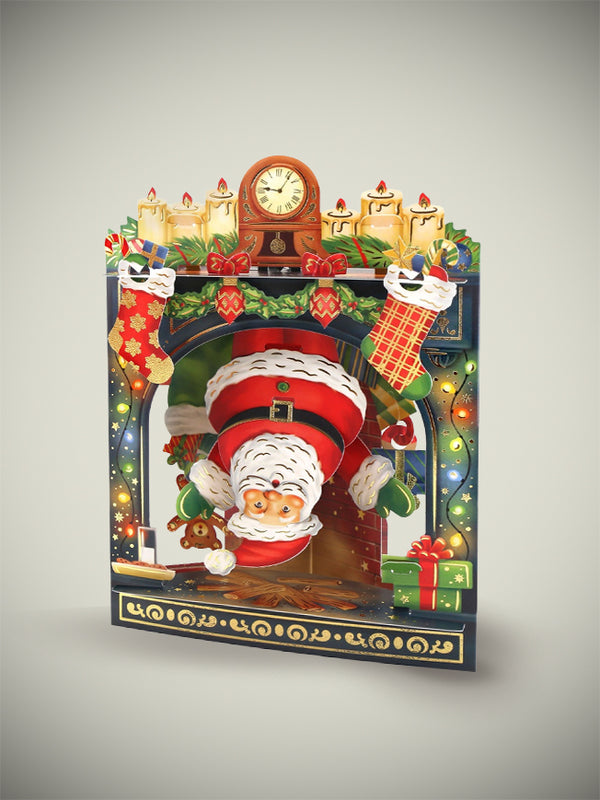 Tarjeta Swing de Navidad 'Father Christmas'