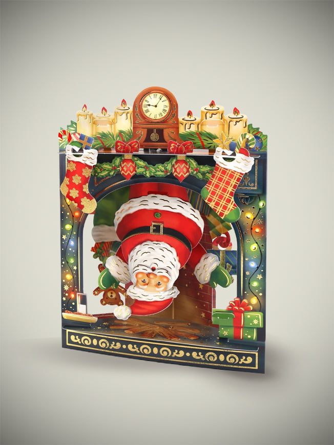 Tarjeta Swing de Navidad 'Father Christmas'