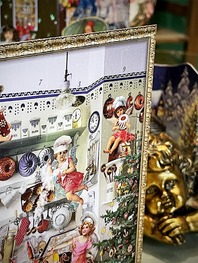 Tarjeta Calendario de Adviento 'Cocina de Navidad'