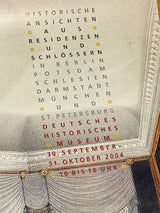 Decorative Poster Exhibition 'Interieurs Der Biedermeierzeit' - 84x59.5 cm
