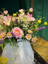 Decorative Bouquet 'Veranda' - Pink