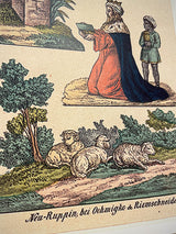 Lámina Decorativa Recortable Alemán 'Belén Tradicional'