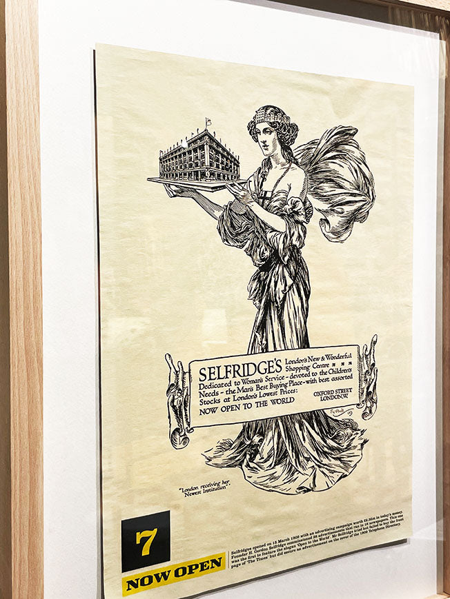 Recorte Publicidad 'Selfridges' - 42x30 cm