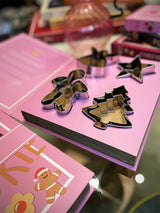 Set de 8 Moldes Para Galletas 'Gift Novels' - Keep Calm and Eat a Cookie