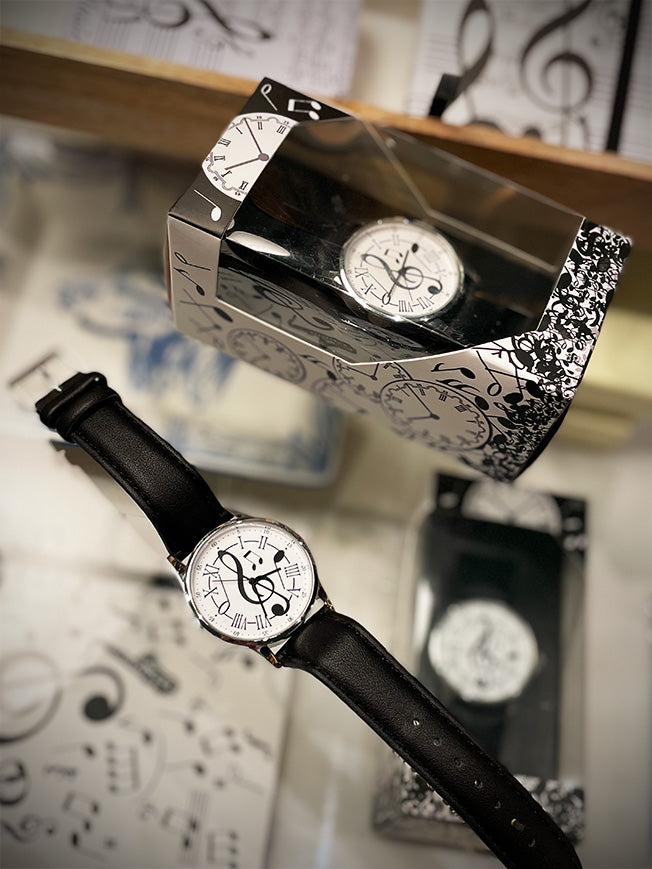 Reloj Unisex Estampado 'Música'