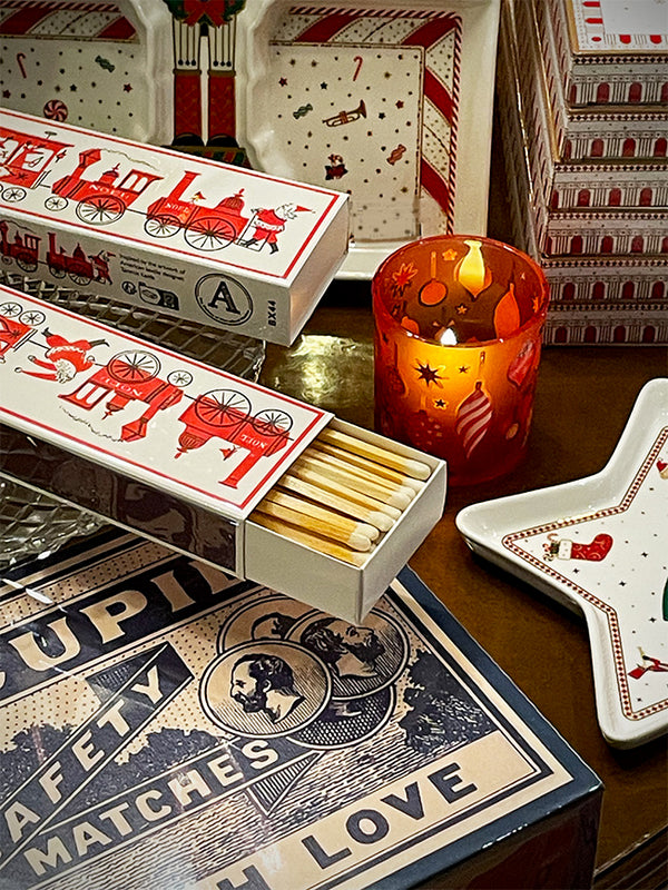 Elongated Matchbox 'Santa Trains' - 45 pieces