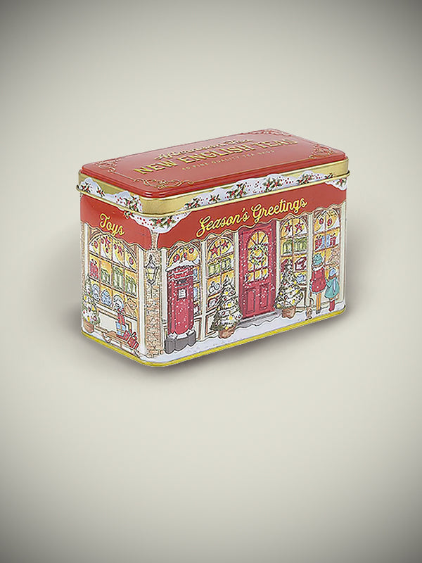 'Season's Greetings' Tea Tin - 40 Tea Bags English Afternoon